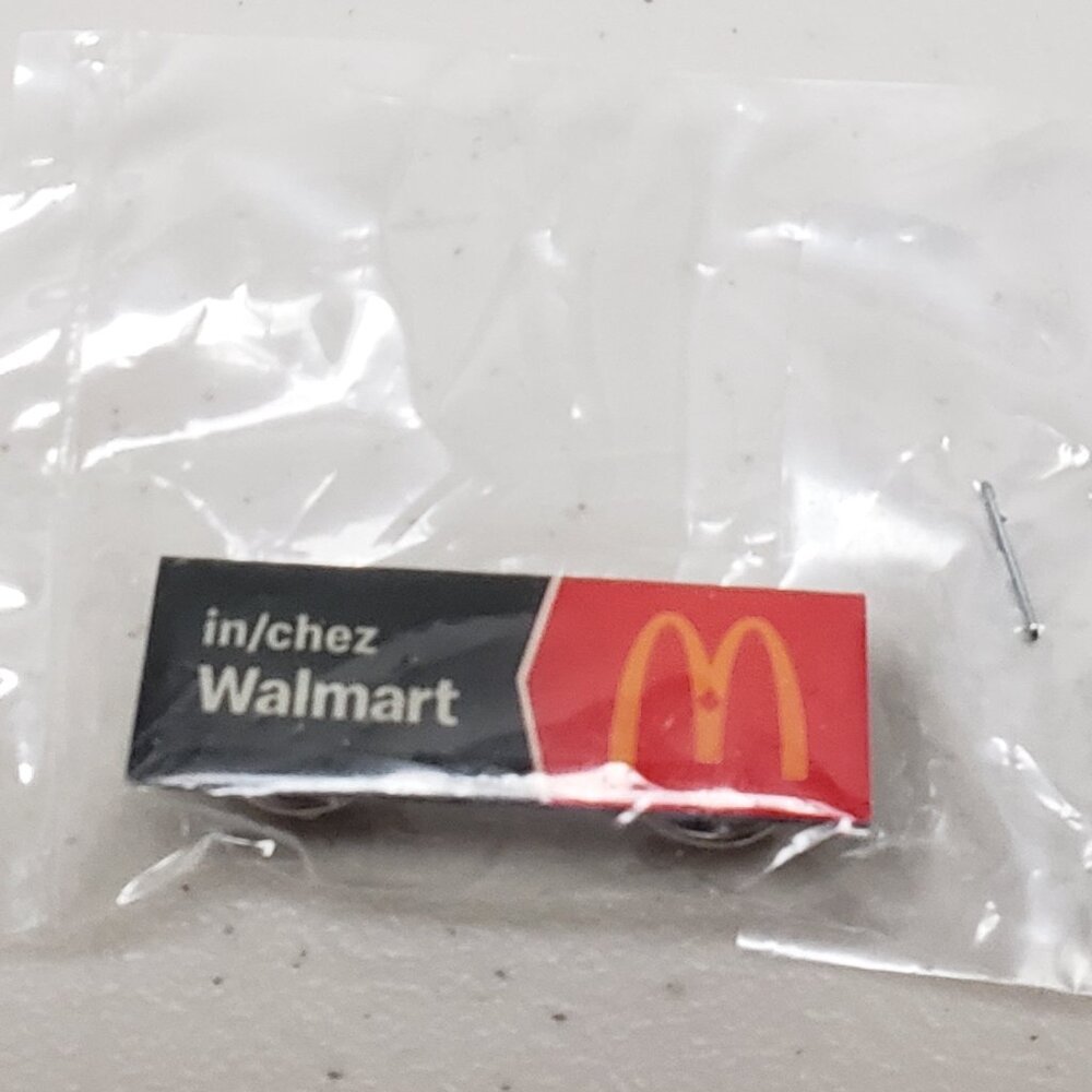 McDonald's Walmart Pin